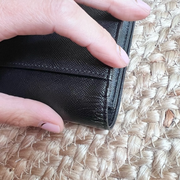 Vintage Yves Saint Laurent Clutch Black Saffiano Leather - Picture 9 of 16